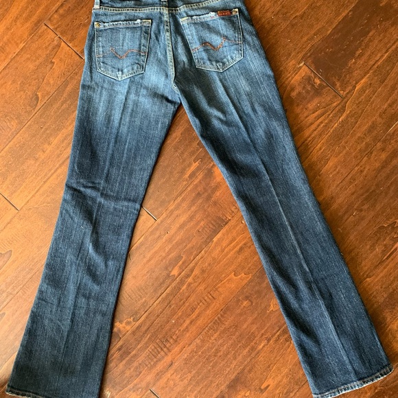 7 for all mankind seven bootcut jeans - Picture 2 of 5